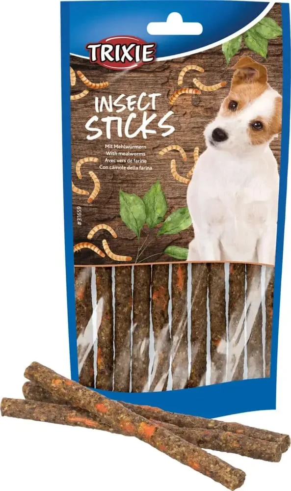 Trixie Insect Sticks kabanosy su insectów šuniui 80 g