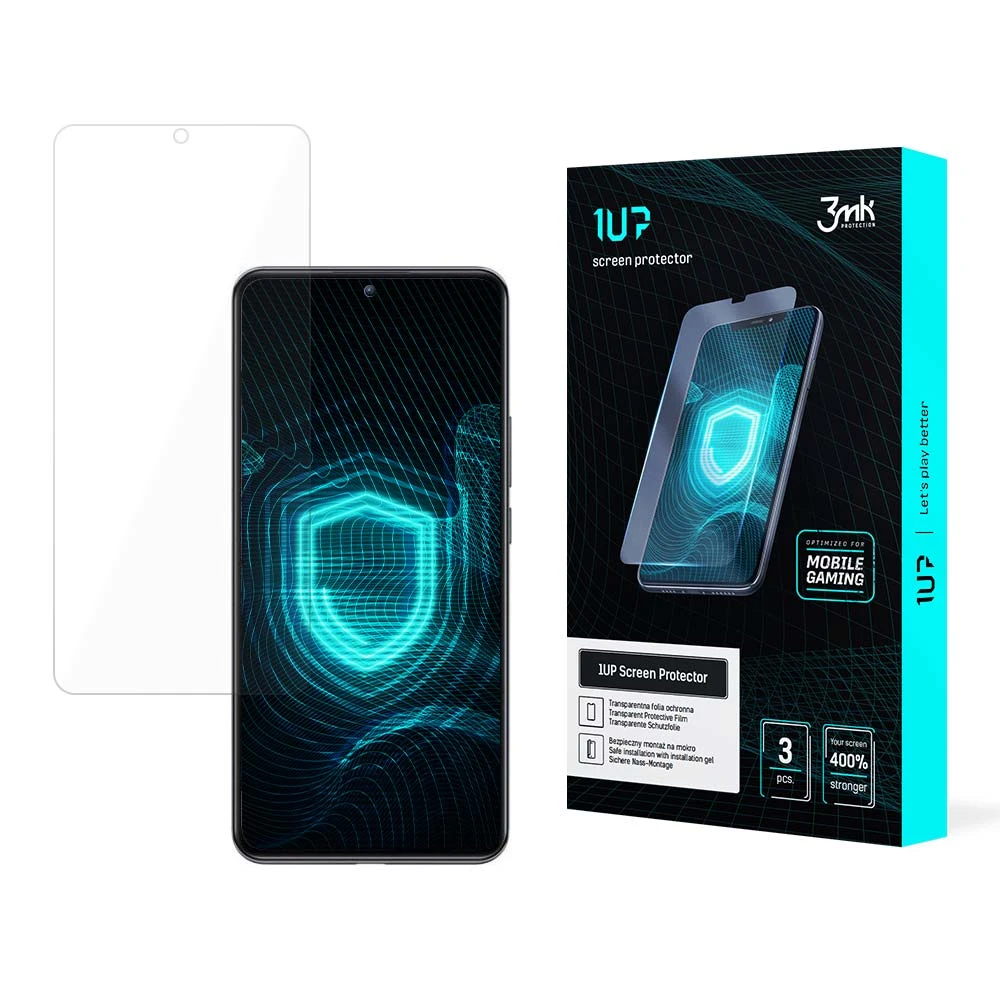 3mk apsauginė plėvelė žaidėjams 1UP Xiaomi 12T/12T Pro [3 PAK.]