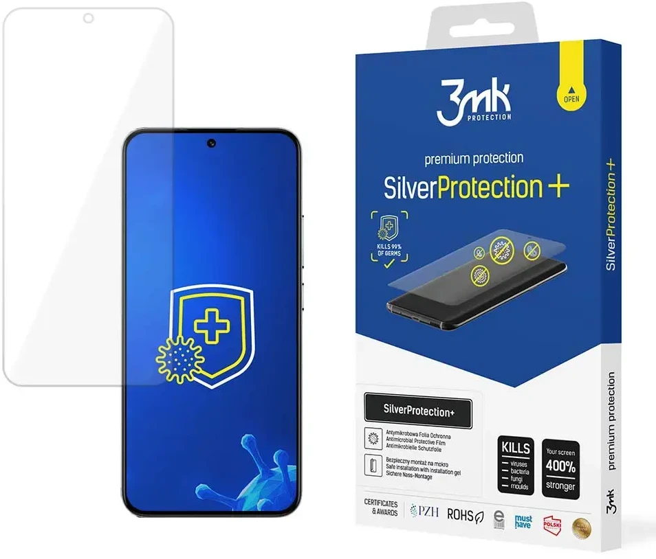 Xiaomi 13 - 3mk Sidabrinis Protect+