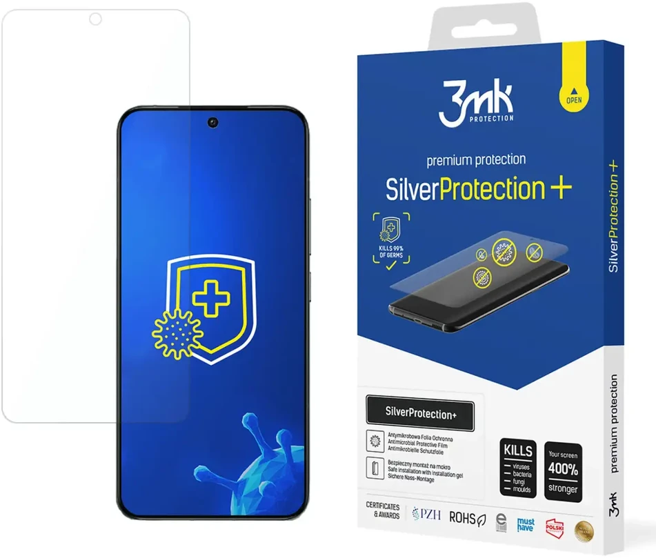 Apssauginė plėvelė telefono ekranui Xiaomi 14 Pro 3MK SilverProtection+