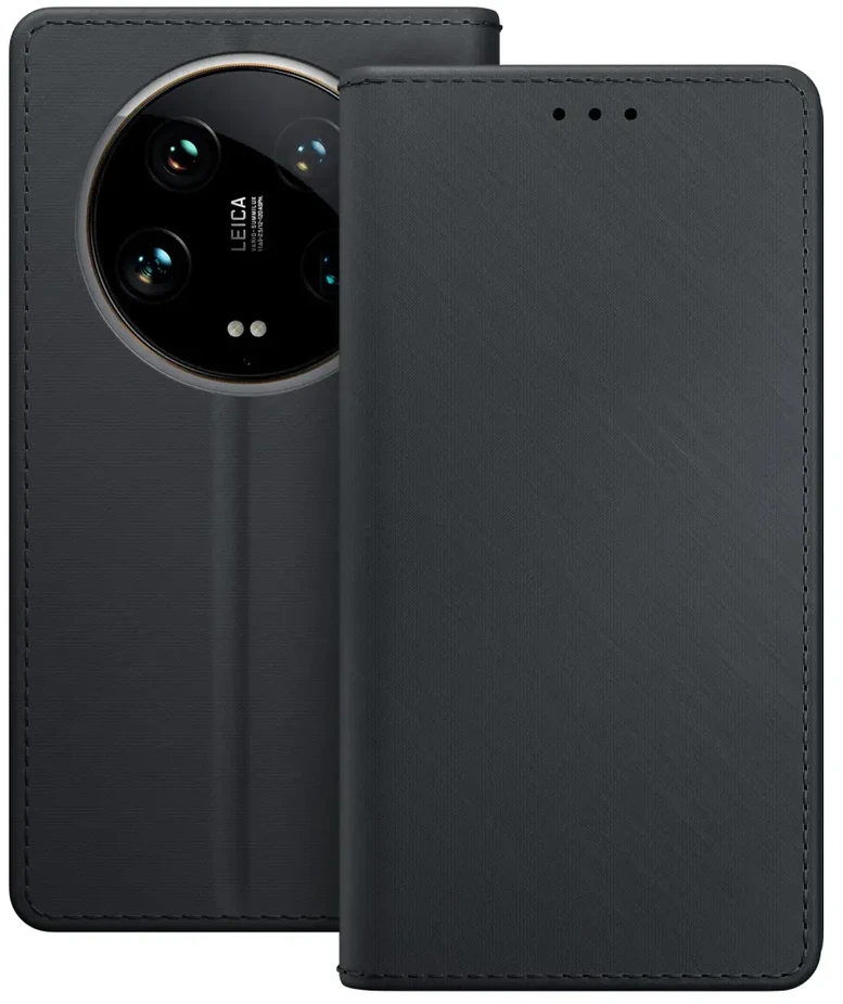 3mk Wallet Xiaomi 14 Ultra - dėklas telefonui juodos spalvos