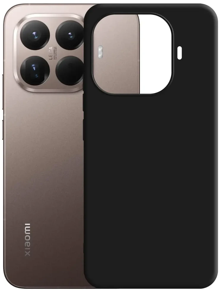 Dėklas 3mk Matt Case Pro for Xiaomi 15T Pro 5G - Juodas
