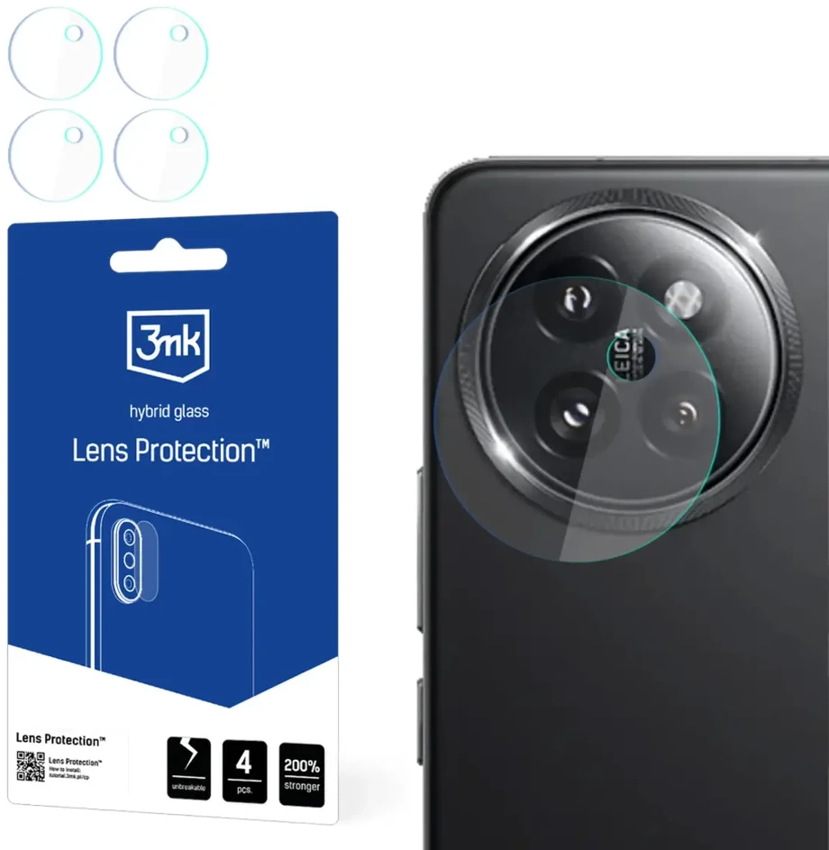 Xiaomi Civi 4 Pro – 3mk objektyvo apsauga