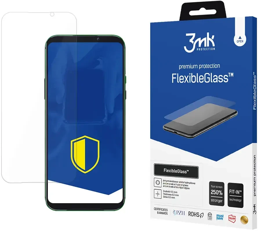 Xiaomi Juodas Shark 2 - 3mk FlexibleGlass