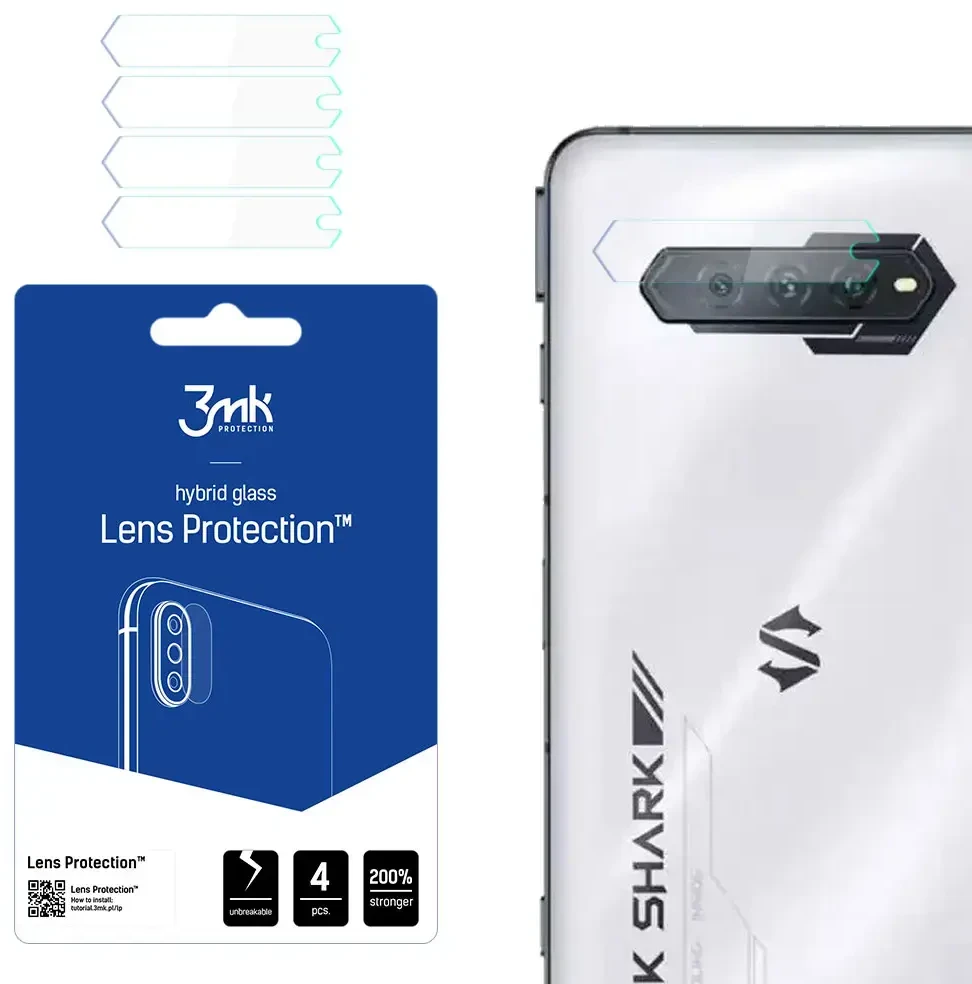 Xiaomi Juodas Shark 4S/4S Pro - 3mk Lens Protection