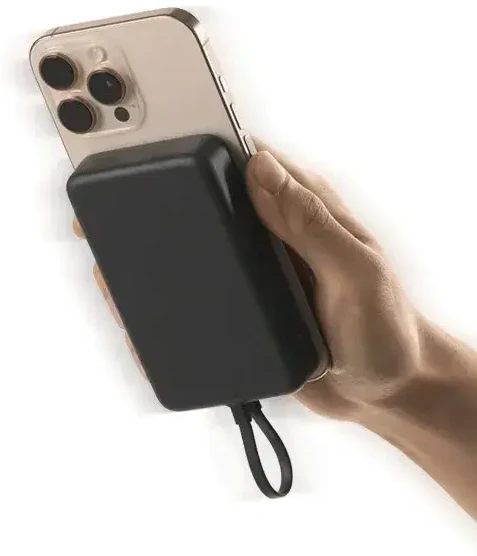 Xiaomi Magnetic Power Bank | 10,000 mAh | 33W | USB-C, MagSafe | baltas