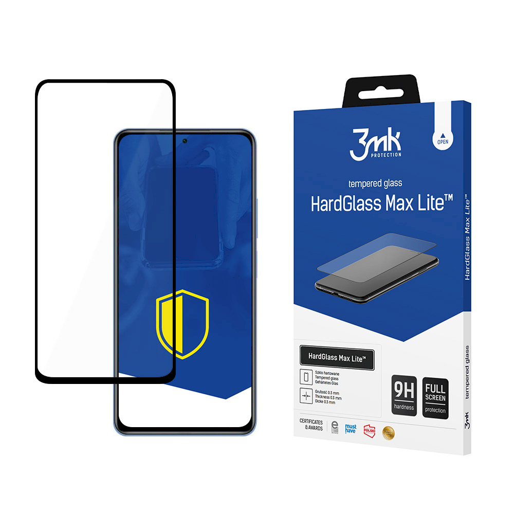 3MK HARD GLASS MAX LITE XIAOMI MI 11I 5G Juodas