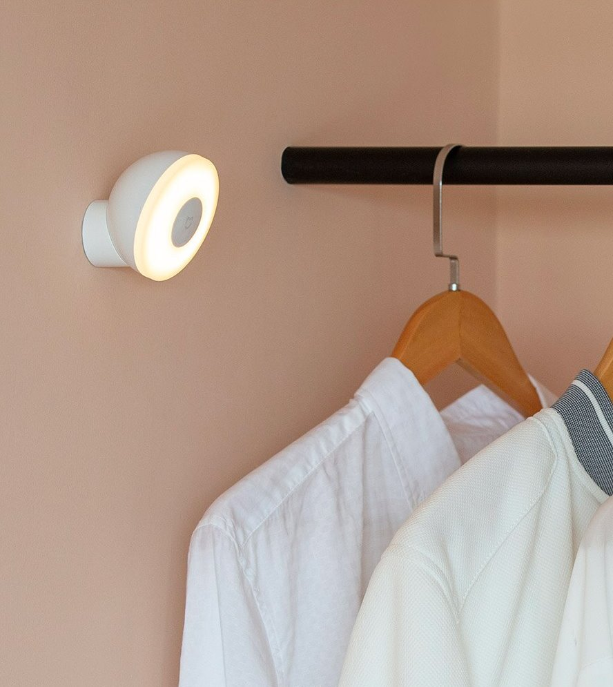 Xiaomi Mi Motion-Activated Night Light 2 bevielė naktinė lempa, balta