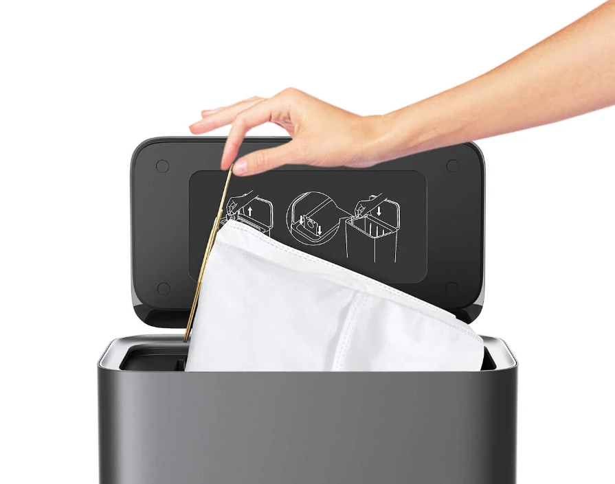 Dulkių siurblio - roboto Xiaomi Mi Mop 2 Ultra dulkių maišelis automatinei susiurbimo stotelei, Baltos spalvos