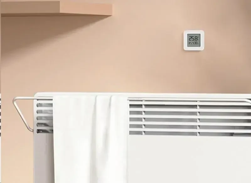 Jutiklis Xiaomi Mi Temperature and Humidity Monitor 2, baltas