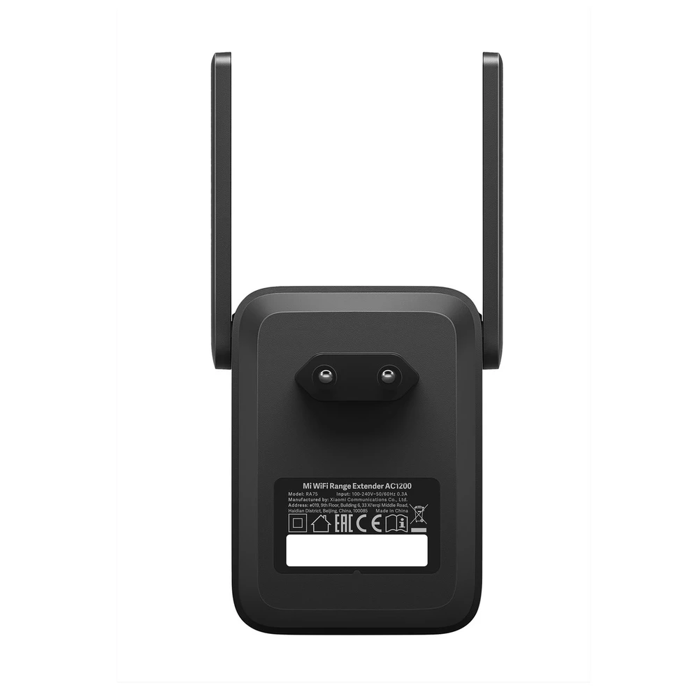 Xiaomi Mi AC1200 WiFi Range Extender Wi-Fi 5 1200Mbps 2.4/5GHz 10/100 aprėpties plėstuvas