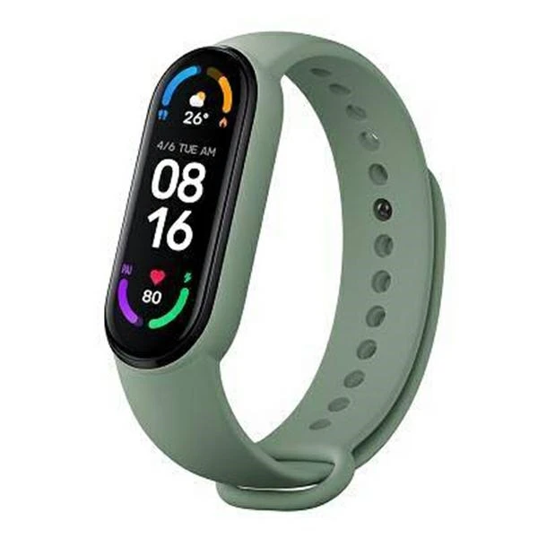 Išmaniosios apyrankės Xiaomi Mi Smart Band dirželiai (3), Rožinės, žalios ir geltonos spalvos