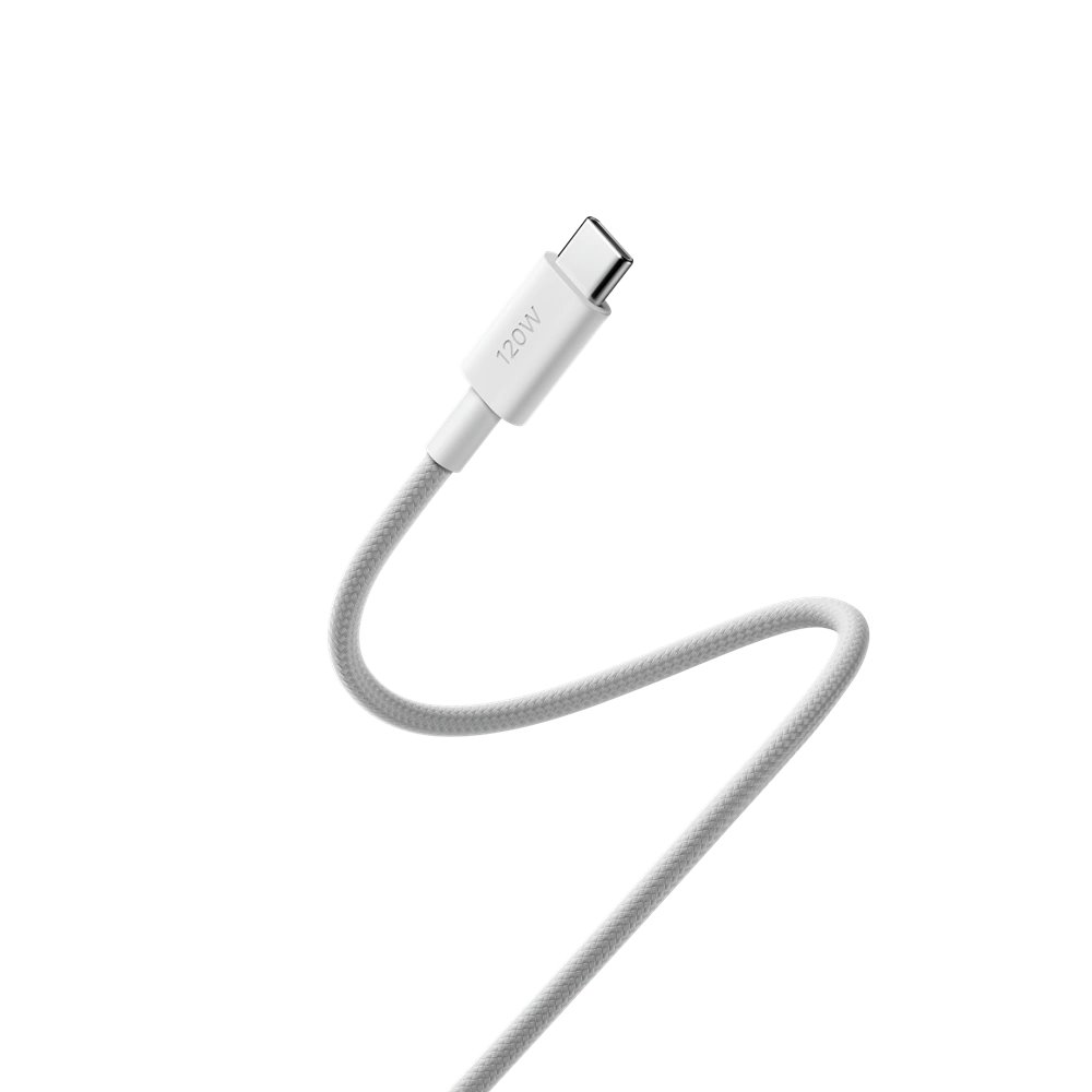 Xiaomi Original USB-C USB C Data Cable 6A 2m Baltas