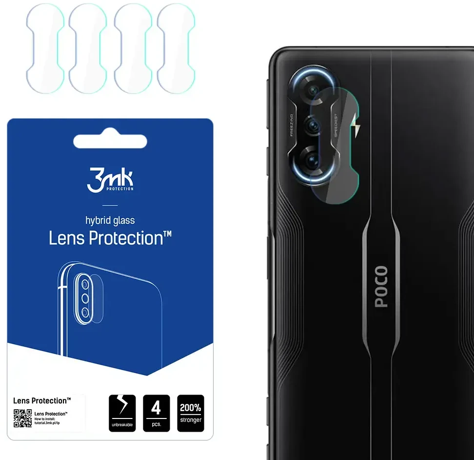 Xiaomi POCO F3 GT 5G – 3mk Lens Protection™