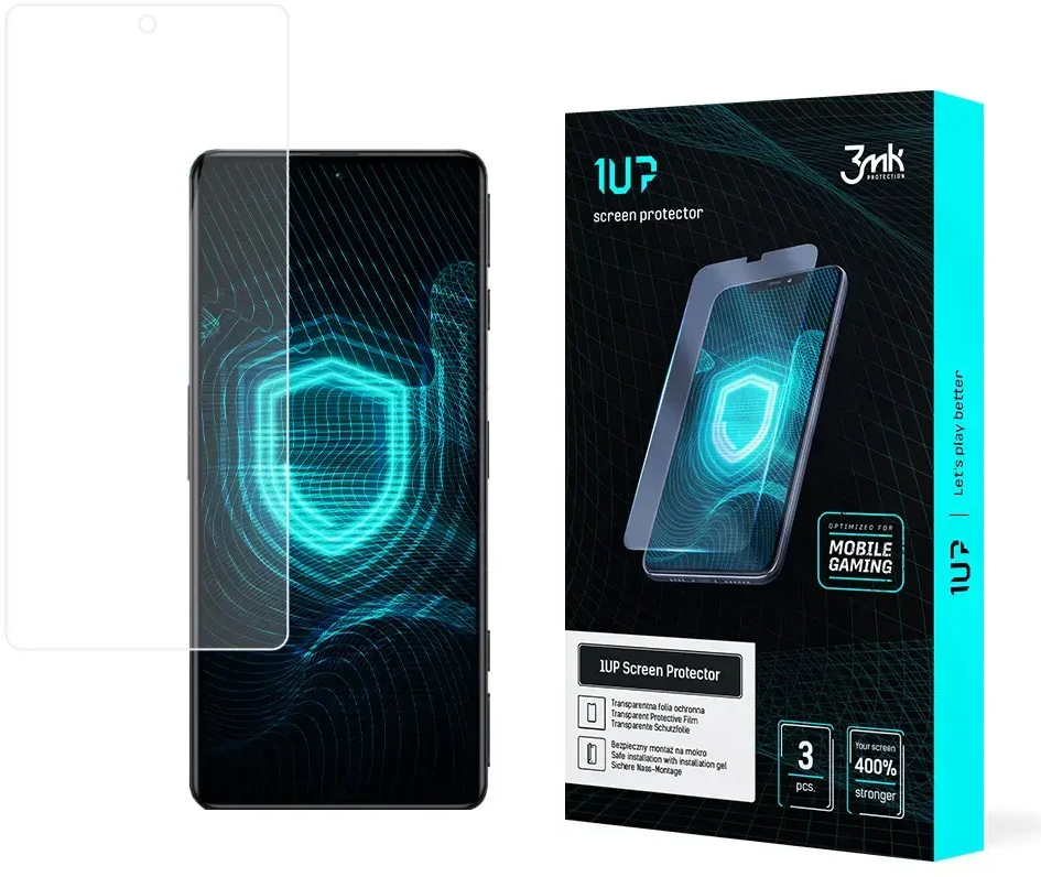 3MK 3MK Folia 1UP Xiaomi Redmi K50 GE Folia Gaming 3 vnt.