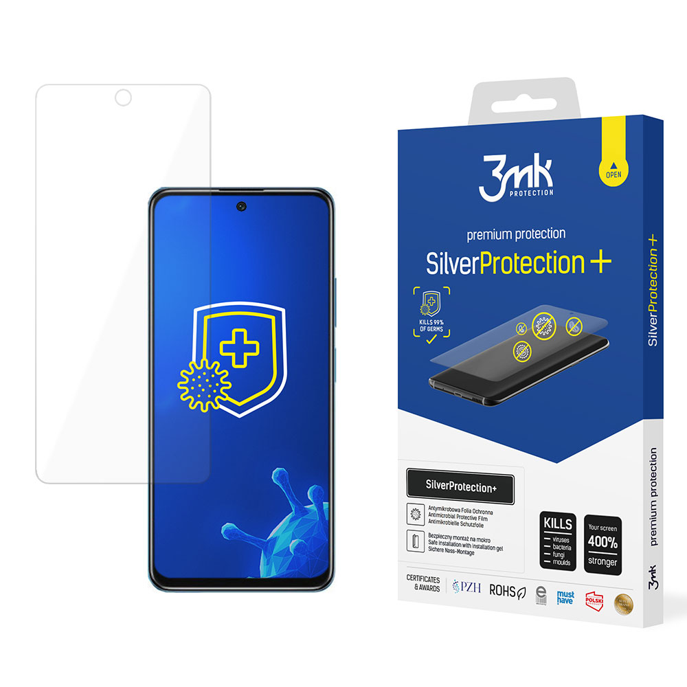 3mk Folia Xiaomi Poco M4 Pro 5G Sidabrinis Protection+