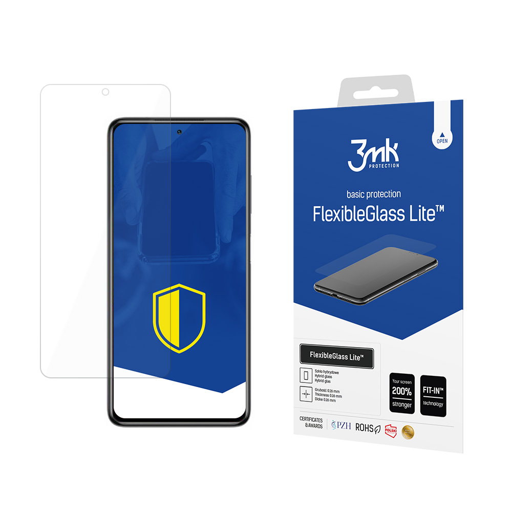3mk hibridinis stiklas FlexibleGlass Lite skirtas Xiaomi POCO X3
