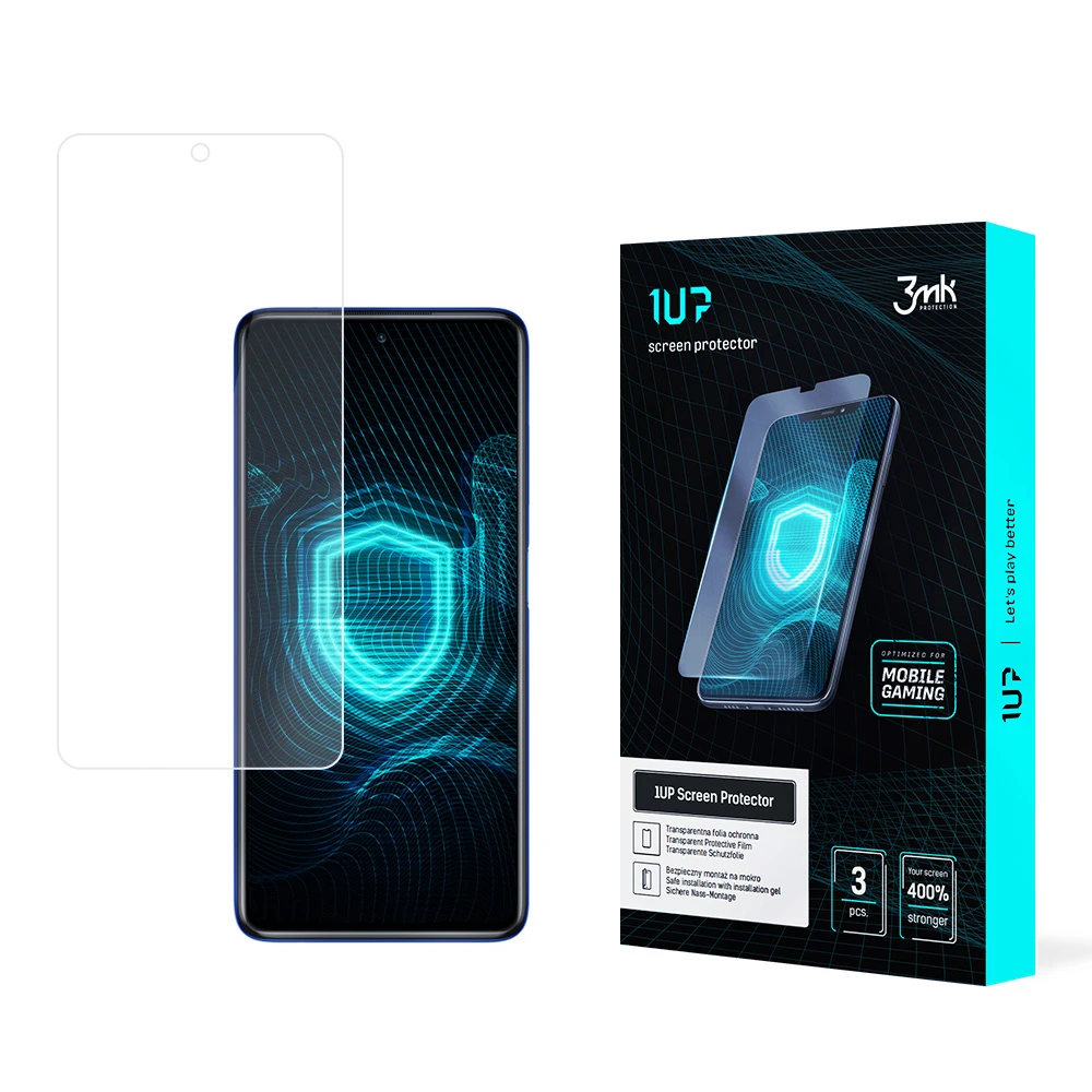 3MK Folia 1UP Xiaomi POCO X3 Pro Gaming 3 vnt.