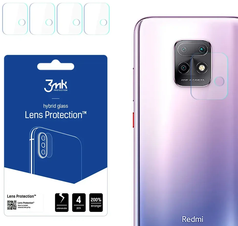 Xiaomi Redmi 10X 5G - 3mk Lens Protection