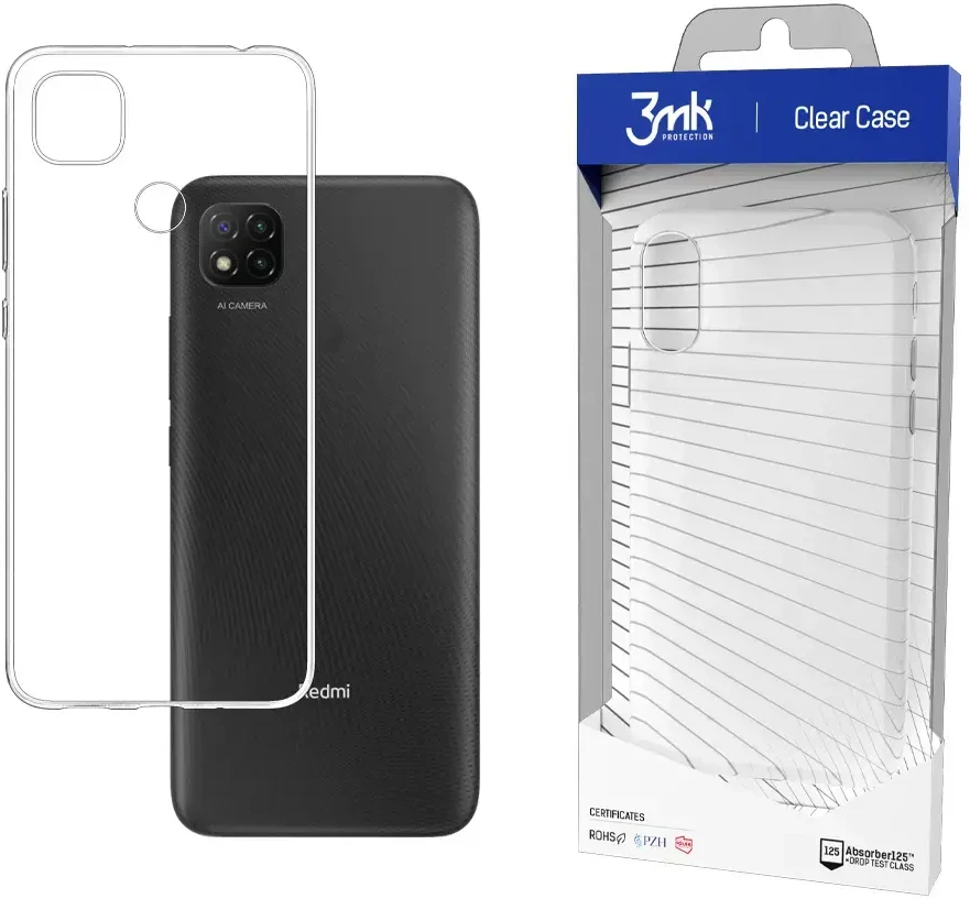 3MK skaidrus Dėklas Xiaomi Redmi 9C
