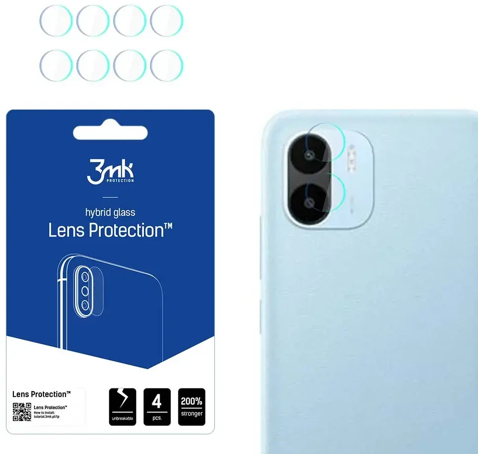 Xiaomi Redmi A1/Xiaomi Redmi A1 Plus - 3mk Lens Protection