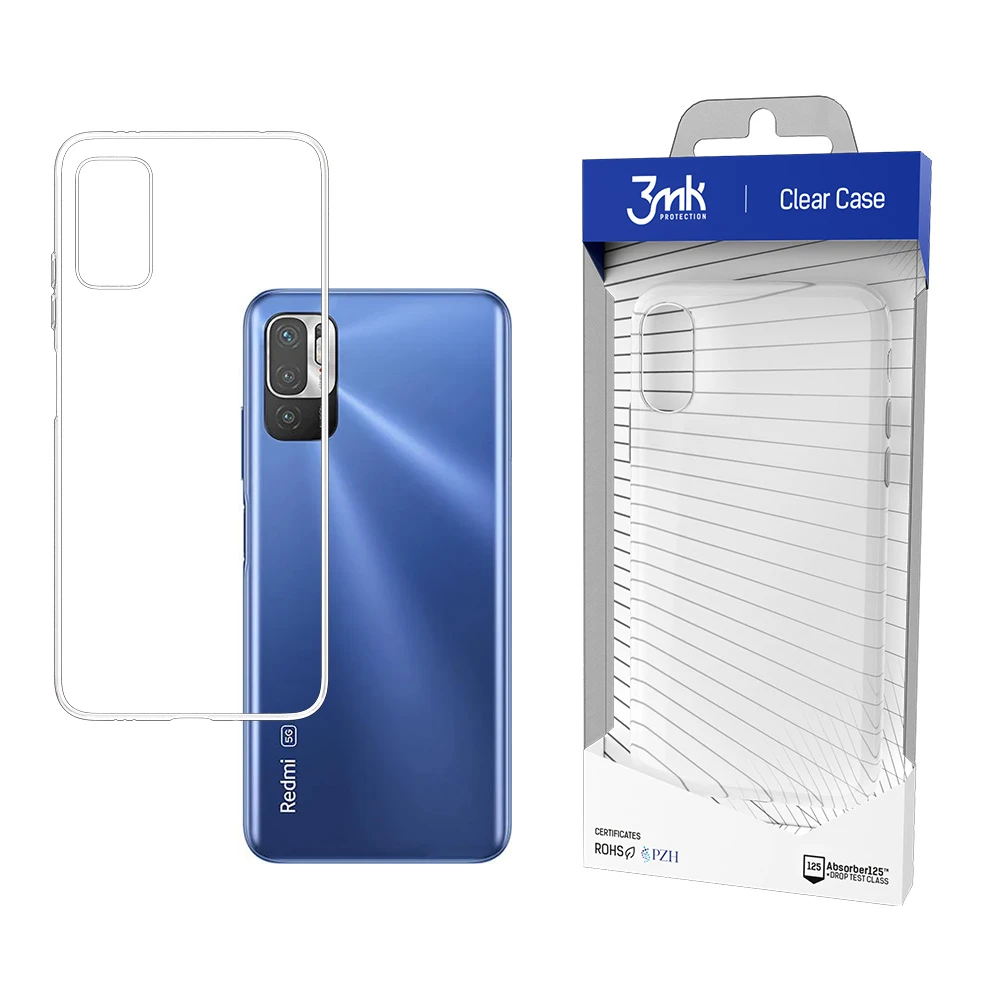 Dėklas 3MK Clear Case 1,2mm Xiaomi Redmi Note 10 5G/Poco M3 Pro 5G