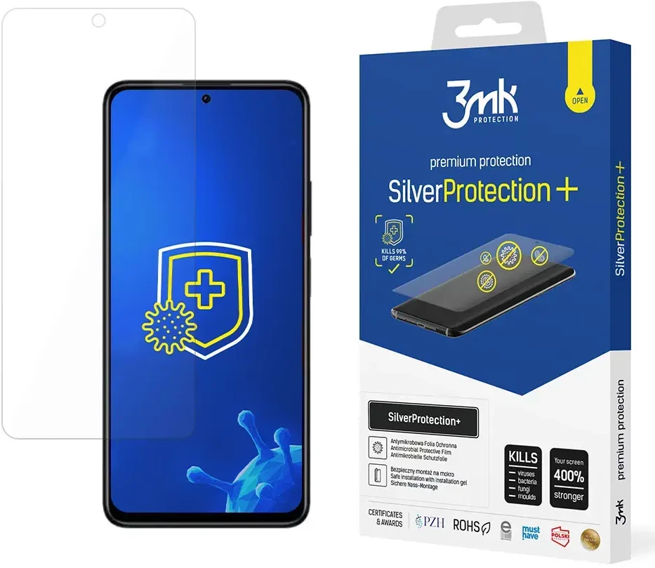 3MK 3MK Sidabrinis Protect+ do Xiaomi Redmi Note 11 5G