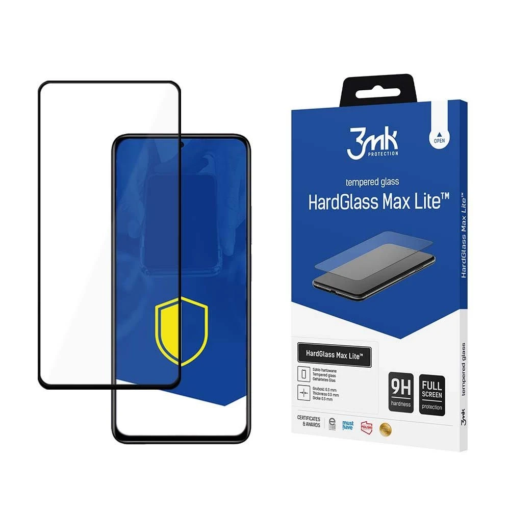 9H 3mk HardGlass Max Lite™ stiklas „Xiaomi Redmi Note 11s / 11 4G“ telefone