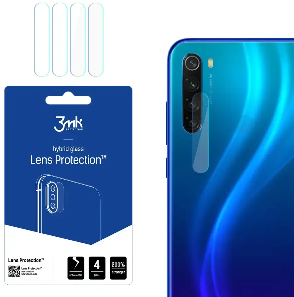 Xiaomi Redmi Note 8 2021 - 3mk Lens Protection