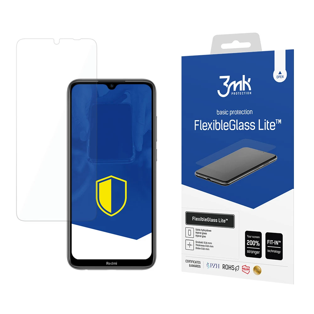 LCD apsauginė plėvelė 3MK Flexible Glass Lite Xiaomi Redmi Note 8T
