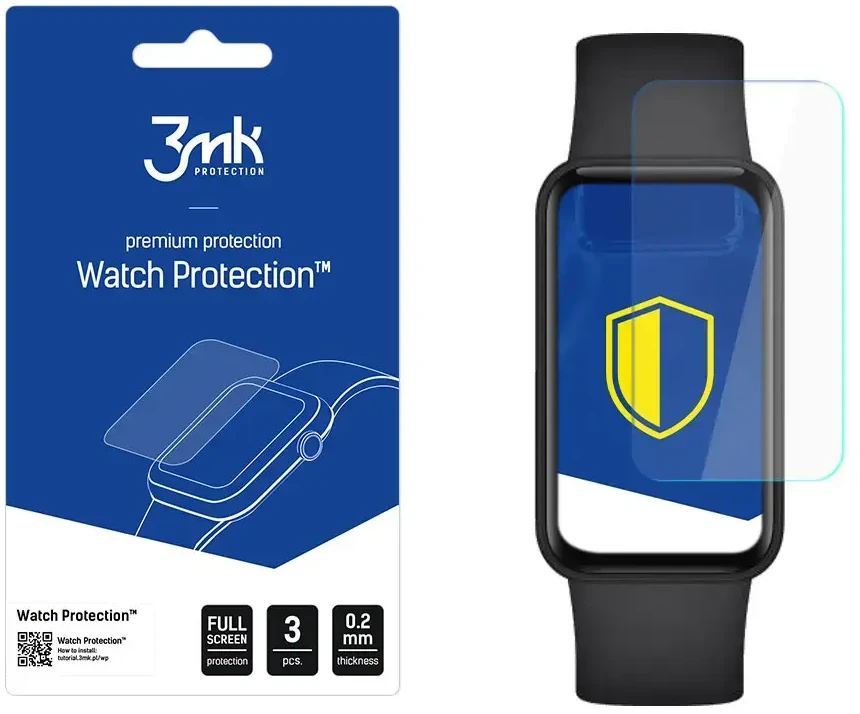 3Mk Apsauginė ekrano plėvelė išmaniosios apyrankės Redmi Smart Band Pro