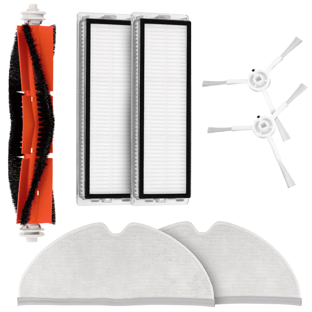 „ExtraLink Rinkinys“ priedai, skirti „Xiaomi“ robotiniams dulkių siurbliams 1C, 2C, „Mi Robot Vacuum Mop 2 Pro+“, „S10+“, „X10“ (EX.23094)
