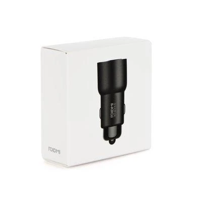 Xiaomi Roidmi 3S USB 2.4A FM moduliatorius - automobilinis įkroviklis, Juodas