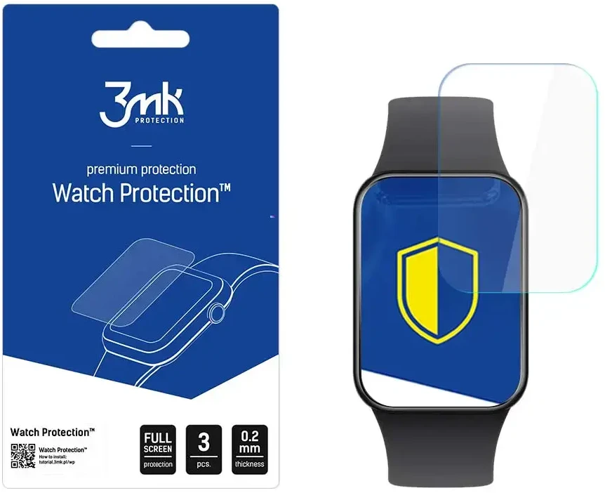 3MK „FlexibleGlass“ laikrodis su „Xiaomi SmartBand 8 Pro Hybrid Glass“