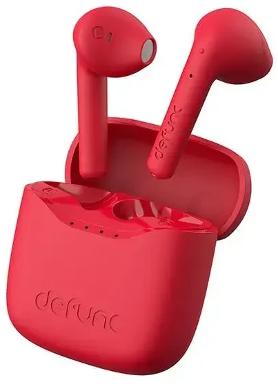 Defunc True Lite Earbuds belaidės ausinės, Raudonos