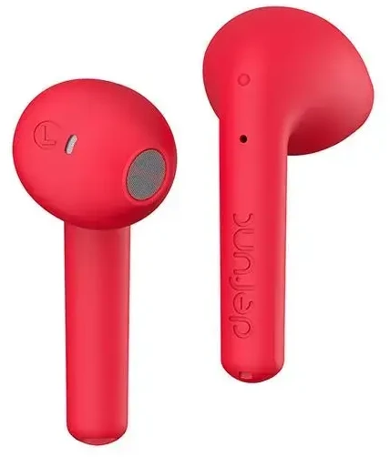 Defunc True Lite Earbuds belaidės ausinės, Raudonos