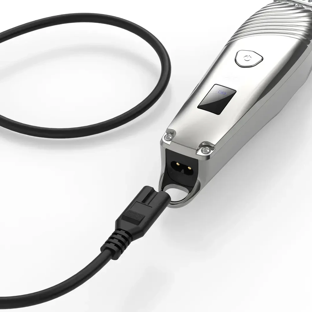 XO cordless hair clipper CF9 pilkos spalvos