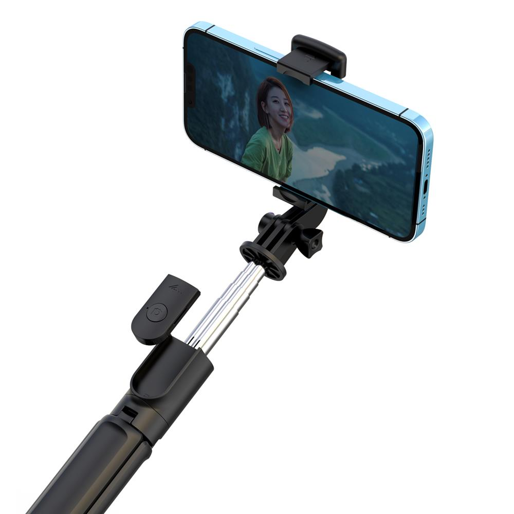 XO asmenukių lazda Bluetooth trikojis SS09 juodas 64cm