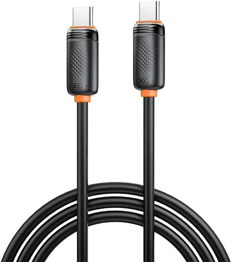XO laidas NB-Q302B PD USB-C – USB-C 1,0m 60W juodas