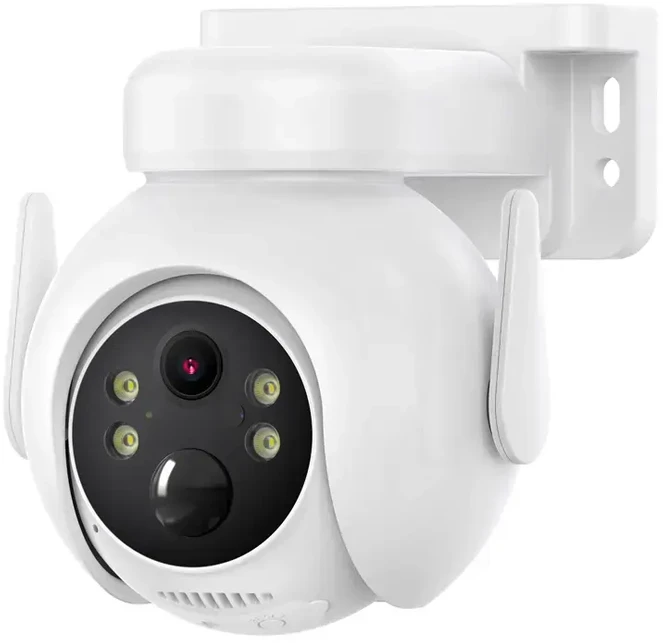 IP kamera XO (CR10) saulės energija varoma 7,5 W (Wi-Fi) (2k) su mikrofonu