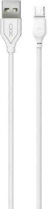 XO kabelis NB103 USB – microUSB 2,0 m 2,1A baltas