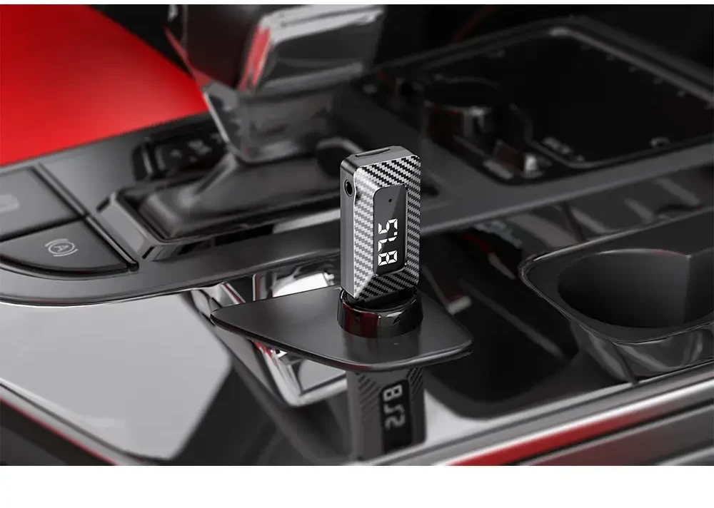 XO FM siųstuvas BCC16 Bluetooth MP3 juodas