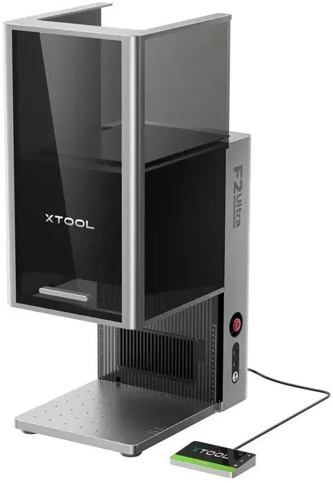 „xTool F2 Ultra“ lazerinio graviravimo staklių rinkinys + „xTool Auto Streamline™“ tiektuvas