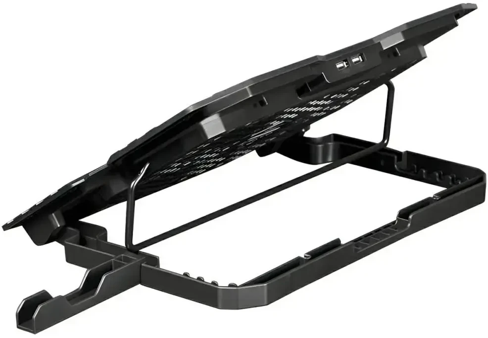 XTRIKE ME Nešiojamas kompiuteris Cooling Pad with Built-in Phone Holder FN-813 Juodas