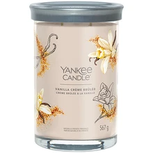 Yankee Candle Aromatinė žvakė Signature tumbler large Vanilla Creme Brulée 567 g