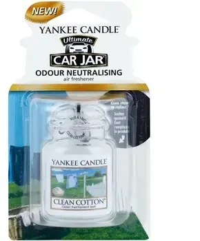 „Yankee Candle“ žvakė automobiliui su medvilniniu indeliu, 24 g