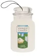 Yankee Candle Clean Cotton Car Jar rinkinys