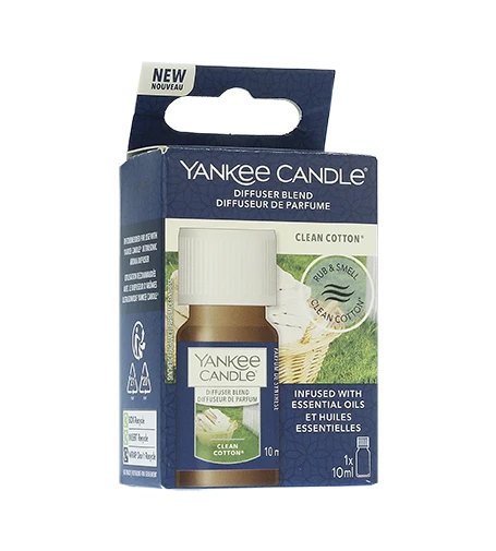 Yankee Candle Clean Cotton eterinio aliejaus pakuotė