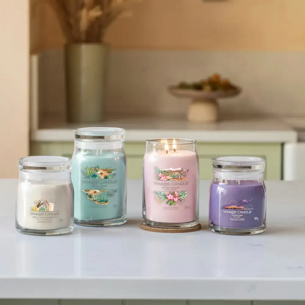 Yankee Candle Aromatinė žvakė Signature glass medium Stargazing 368 g