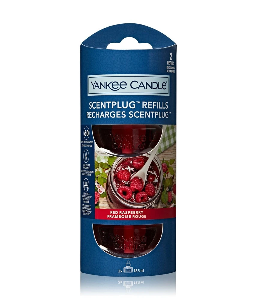 Yankee Candle Kvapų papildymas ScentPlug prietaisui – Raudona Raspberry (2vnt)